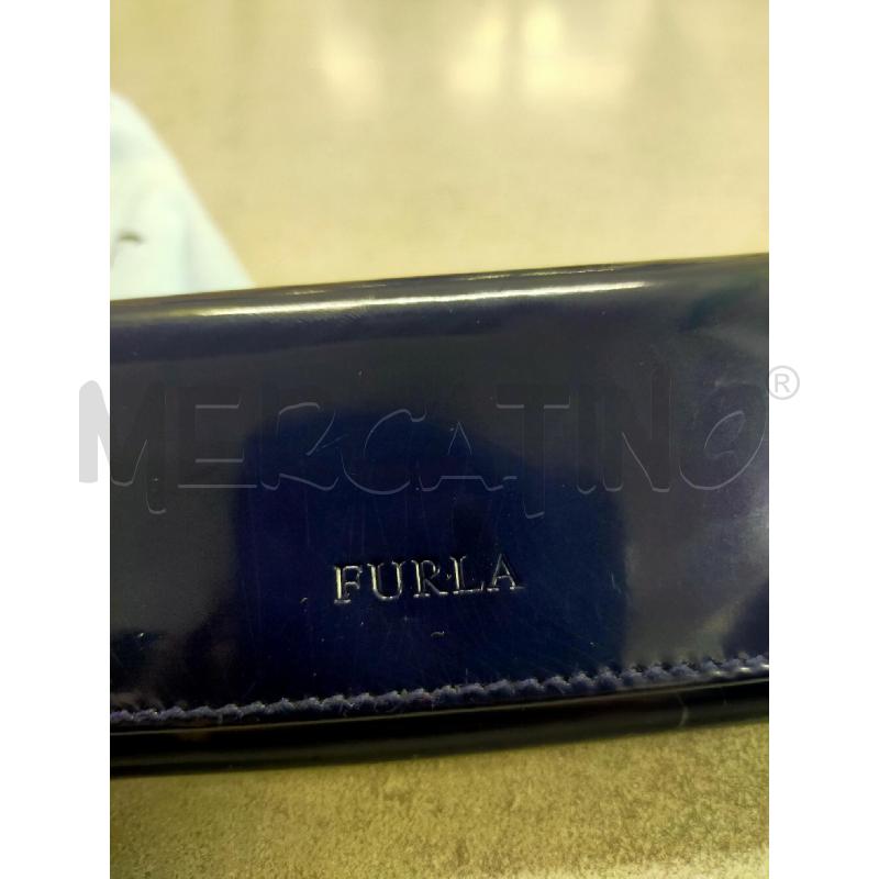 PORTA CHIAVI FURLA BLU S PLASTICA  | Mercatino dell'Usato Roma rebibbia 4