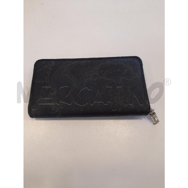 PORTA FOGLIO ALVIERO MARTINI NERO DISEGNI GR | Mercatino dell'Usato Roma rebibbia 1