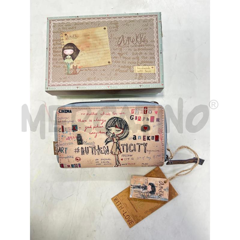 PORTA FOGLIO ANEKKE AUTHENTICITY CARTELLINATO | Mercatino dell'Usato Roma rebibbia 1