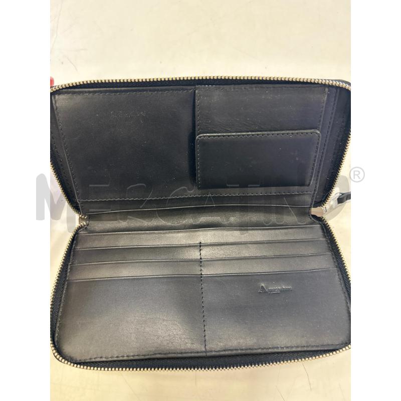 PORTA FOGLIO AQUASCUTUM TESSUTO FANTASIA QUADRI BLU MARR | Mercatino dell'Usato Roma rebibbia 2