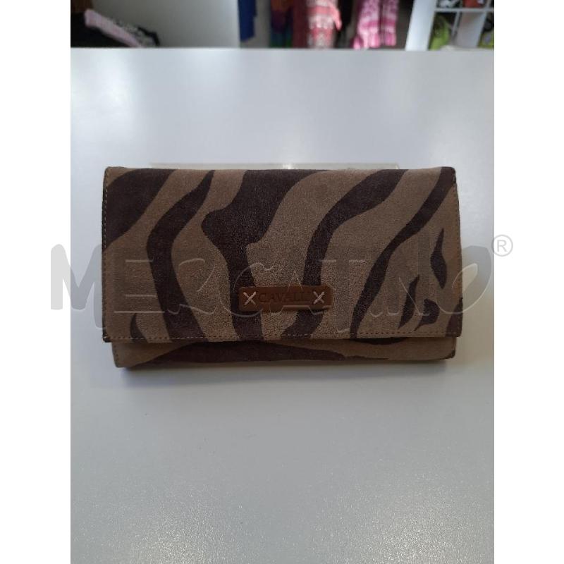 PORTA FOGLIO CAVALLI BEIGE MARRONE  | Mercatino dell'Usato Roma rebibbia 1