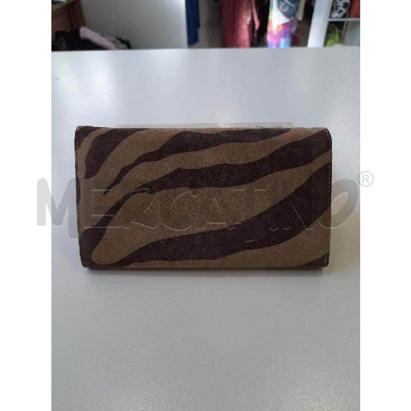 PORTA FOGLIO CAVALLI BEIGE MARRONE  | Mercatino dell'Usato Roma rebibbia 2