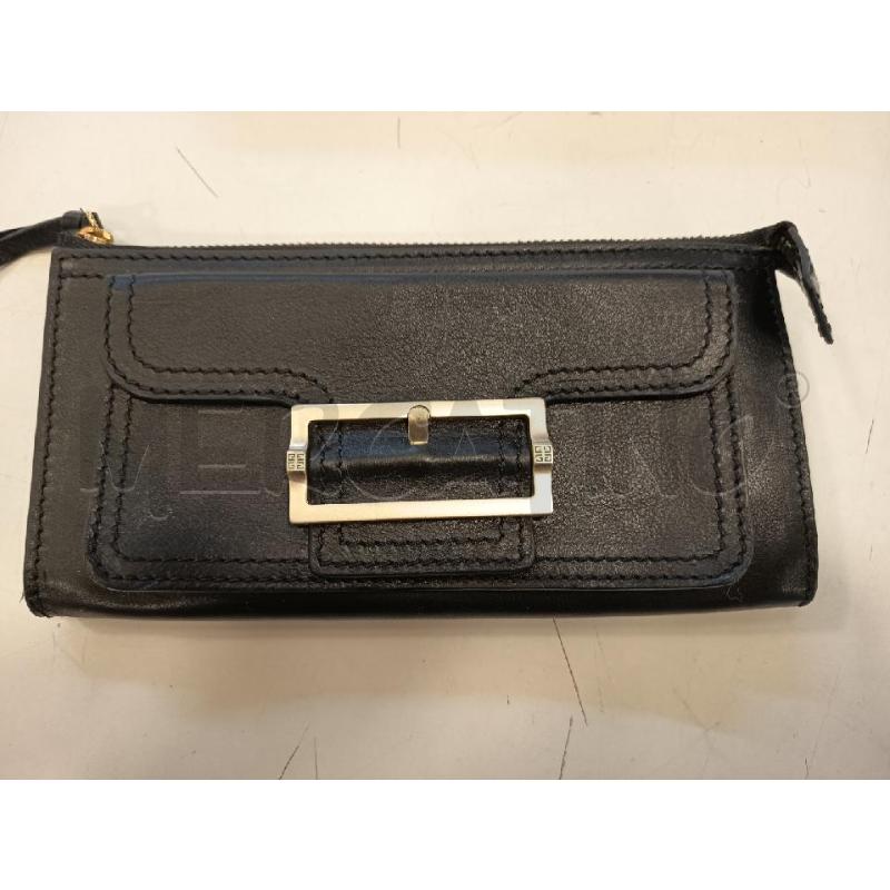 PORTA FOGLIO GIVENCHY NERO FIBIA  | Mercatino dell'Usato Roma rebibbia 2