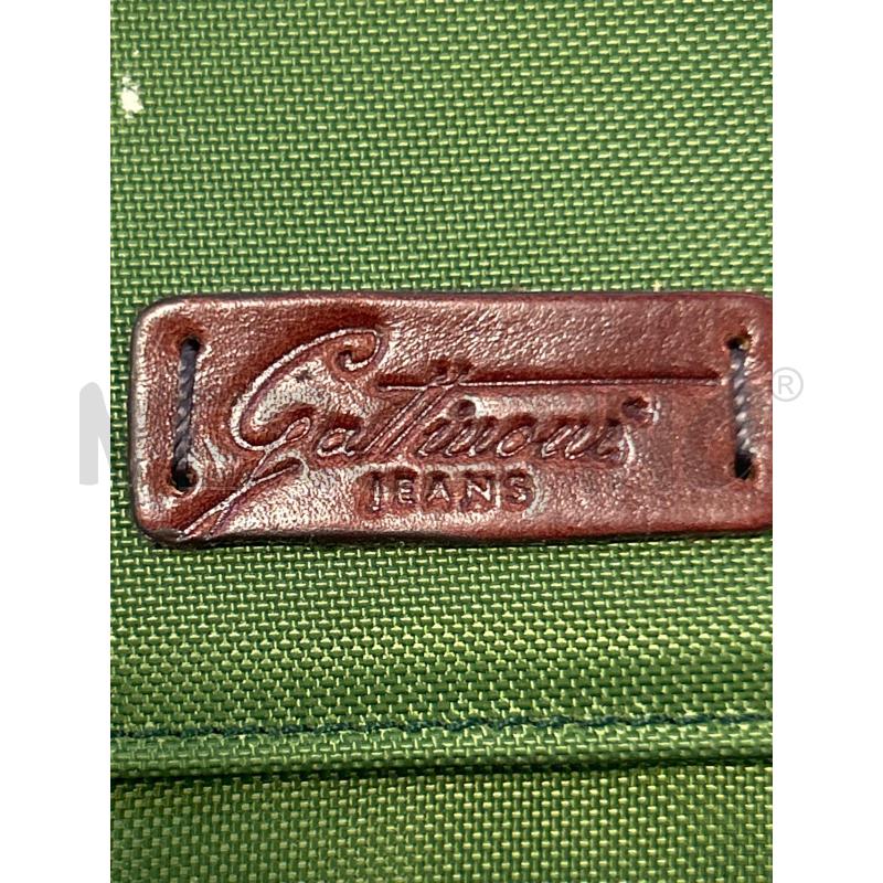 PORTA FOGLIO PICCOLO GATTINONI VERDE TESSUTO | Mercatino dell'Usato Roma rebibbia 3