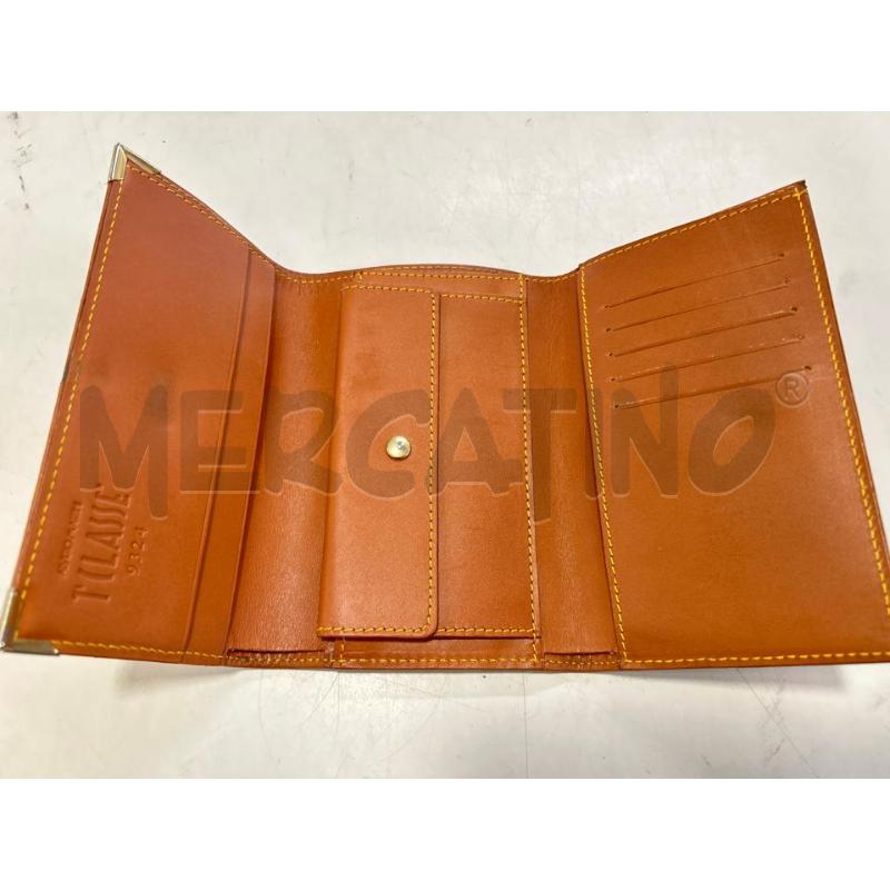 PORTA FOGLIO PRIMA CLASSE MARRONE 9324 | Mercatino dell'Usato Roma rebibbia 2