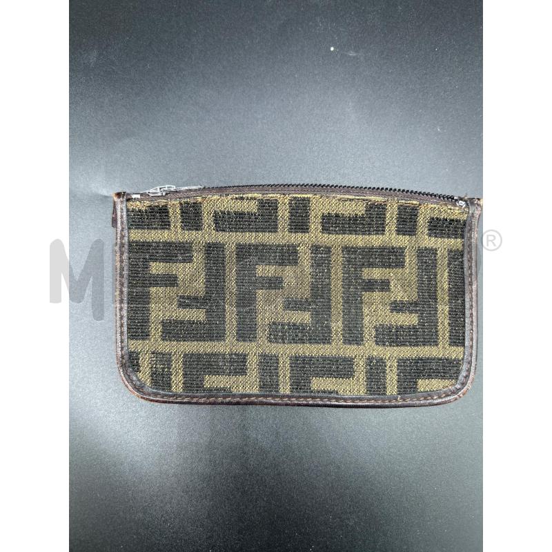 PORTA MONETE FENDI DOPPIA ZIP | Mercatino dell'Usato Roma rebibbia 1