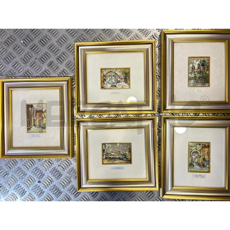 QUADRETTI LAMINA COLORI ROMA SPARITA 5PZ | Mercatino dell'Usato Roma rebibbia 1