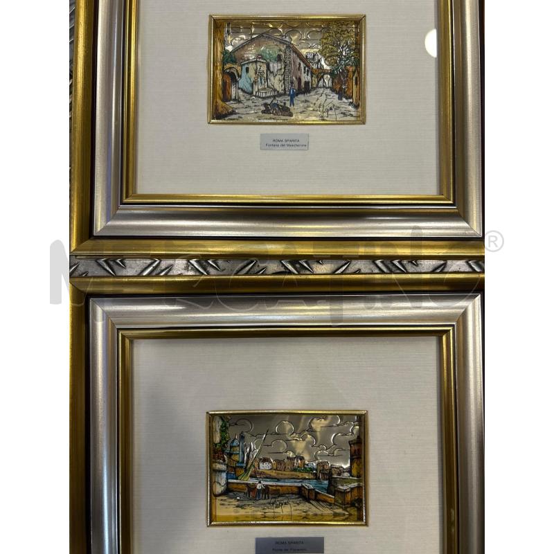 QUADRETTI LAMINA COLORI ROMA SPARITA 5PZ | Mercatino dell'Usato Roma rebibbia 2