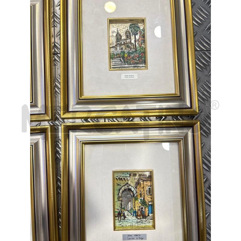 QUADRETTI LAMINA COLORI ROMA SPARITA 5PZ | Mercatino dell'Usato Roma rebibbia 3