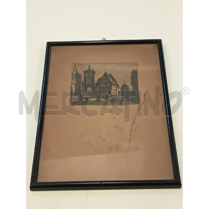QUADRETTO VECCHIO WILLI FOERSTER 9X7 | Mercatino dell'Usato Roma rebibbia 1