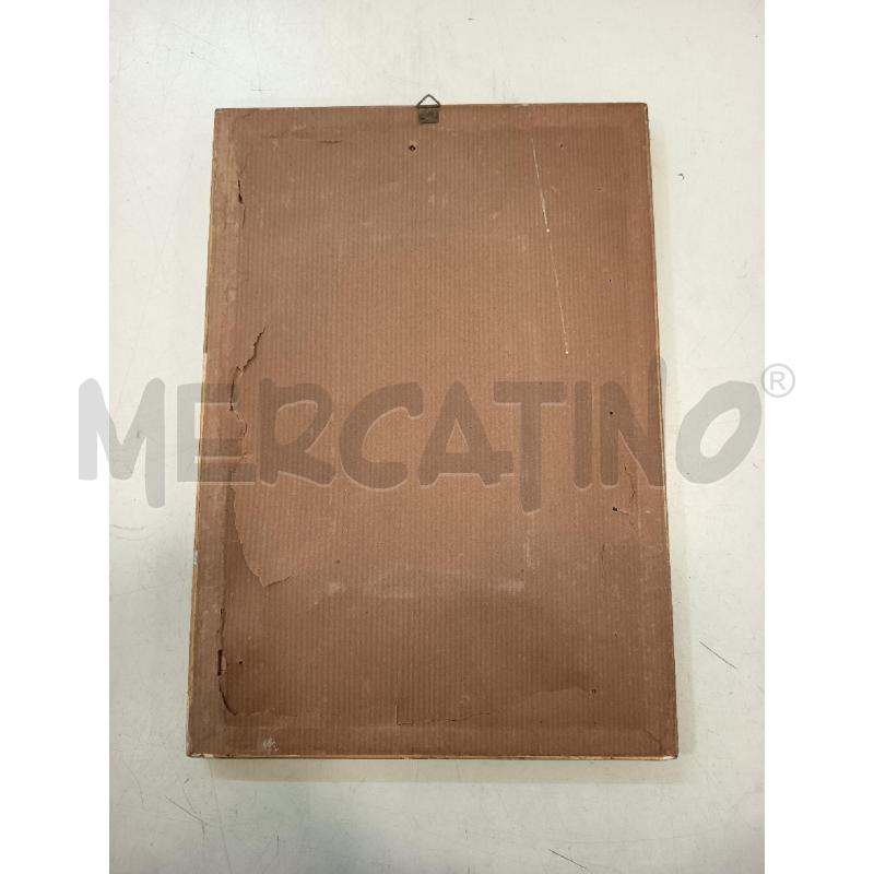 QUADRETTO VERTICALE ALBERO CASOLARE 23X33 | Mercatino dell'Usato Roma rebibbia 3