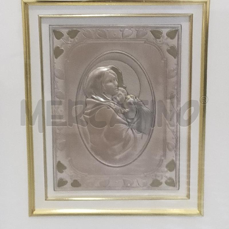 QUADRO RELIGIOSO PLACCA RILIEVO C RADICA SCURA | Mercatino dell'Usato Roma rebibbia 2