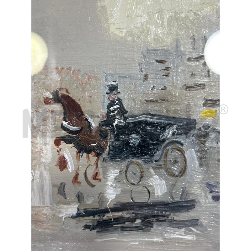 QUADRO STRADA FRANCESE C DOR 41X31 | Mercatino dell'Usato Roma rebibbia 2