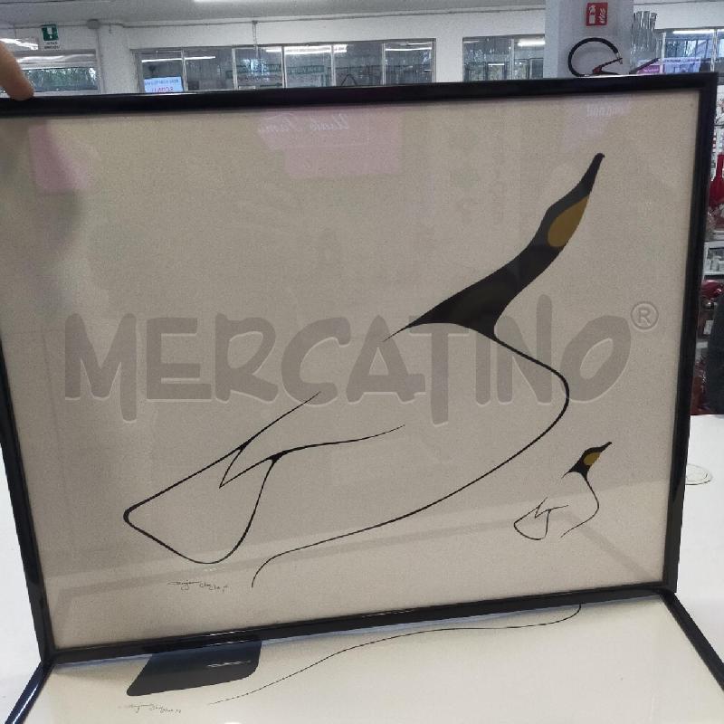 QUADRO VOLATILI STILIZZATO BENJAMIN CHEE CHEE | Mercatino dell'Usato Roma rebibbia 1