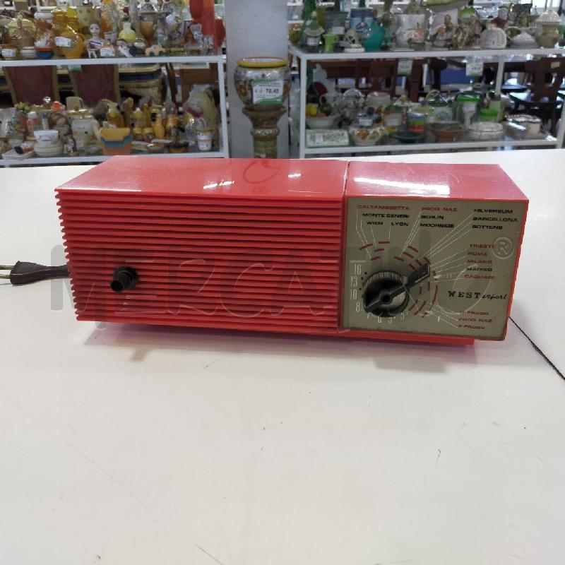 RADIO MARELLI RD329 1971 WEST EXPORT ARANCIONE DA RIV | Mercatino dell'Usato Roma rebibbia 1