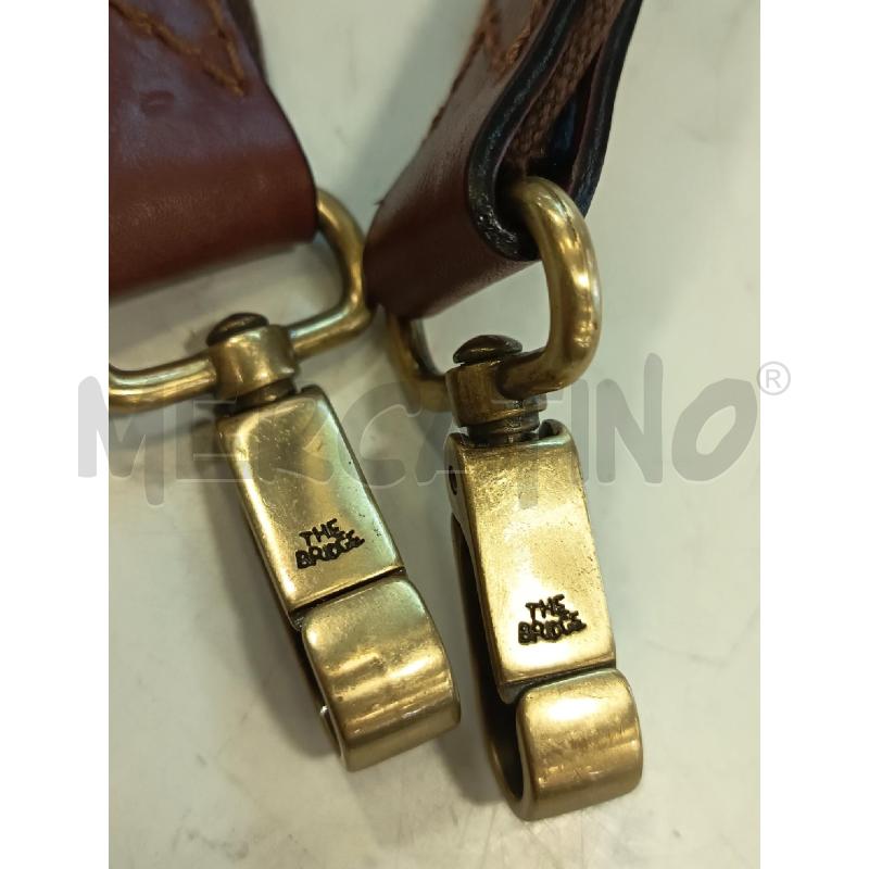 RICAMBIO BORSA THE BRIGDE TESSUTO MARRONE VINT | Mercatino dell'Usato Roma rebibbia 2