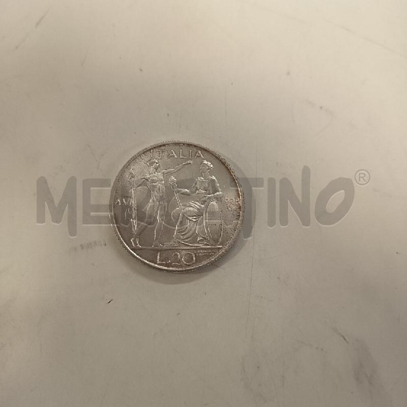 RIPROD MONETA 20 LIRE VITTORIO EMANUELE 1928 | Mercatino dell'Usato Roma rebibbia 2