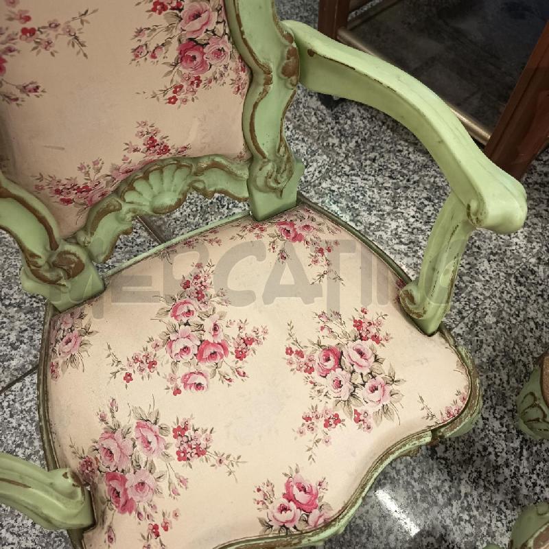 SALOTTINO PLASTICA STILE VENEZIANO 4 PZ | Mercatino dell'Usato Roma rebibbia 3