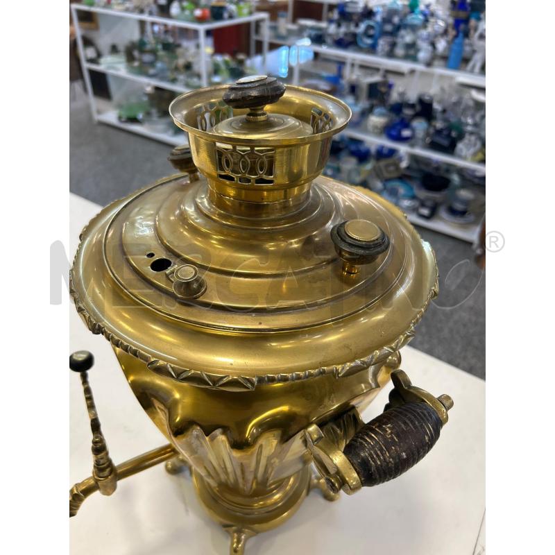 SAMOVAR LEGNO E OTTONE  2M  | Mercatino dell'Usato Roma rebibbia 2