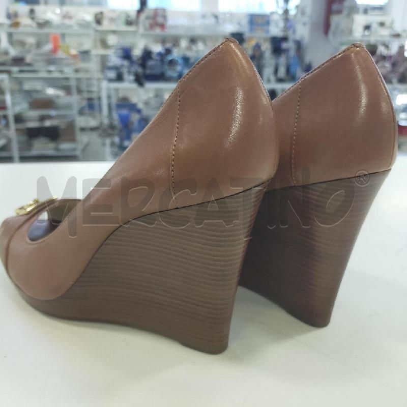 SANDALI DONNA MICHAEL KORS MARRONI ZEPPA  | Mercatino dell'Usato Roma rebibbia 3
