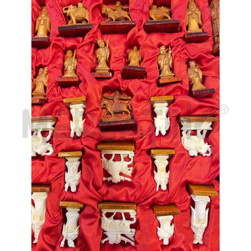 SCACCHIERA ORIENTALE CHIARA E LEGNO | Mercatino dell'Usato Roma rebibbia 3