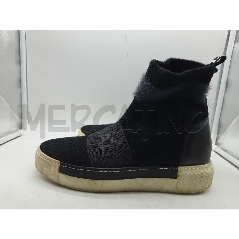 SCARPE/CALZINO VIC MATIE' MAGLIA NERA  | Mercatino dell'Usato Roma rebibbia 2