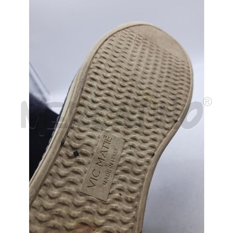SCARPE/CALZINO VIC MATIE' MAGLIA NERA  | Mercatino dell'Usato Roma rebibbia 4