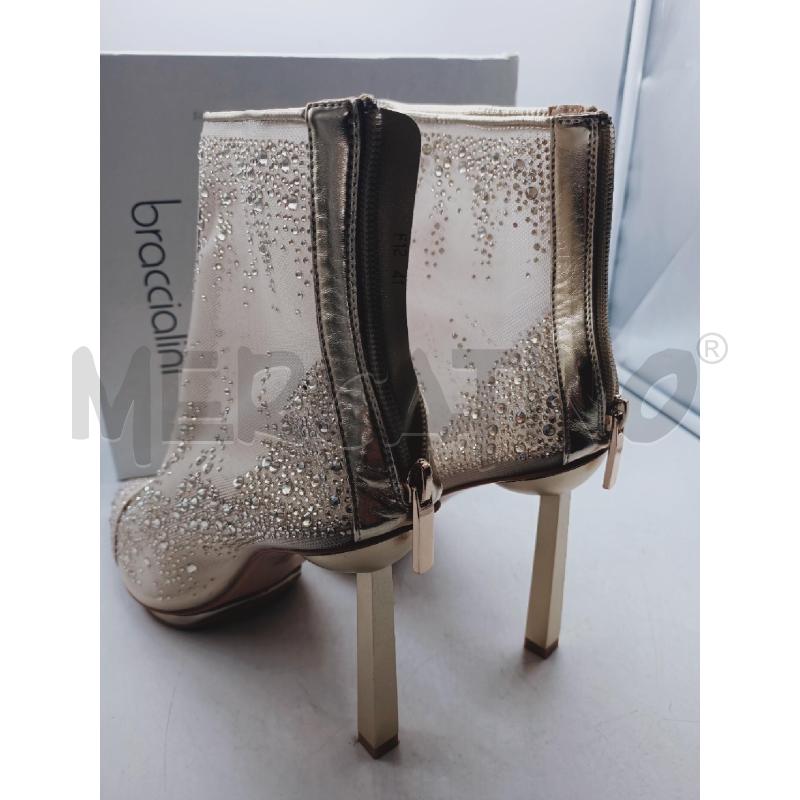 SCARPE BRACCIALINI RETE GLITTER GOLD NUOVE | Mercatino dell'Usato Roma rebibbia 4