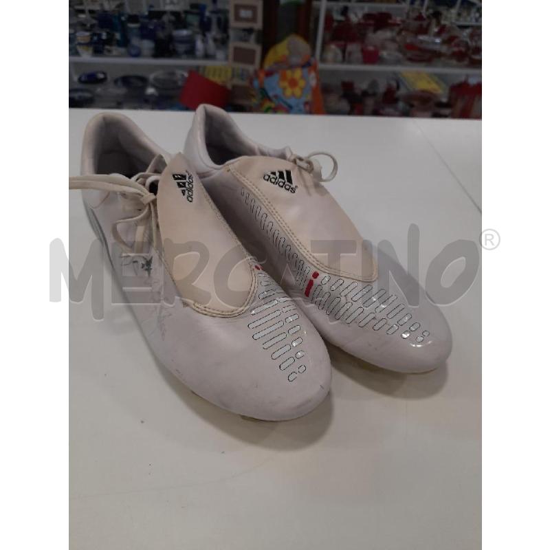 SCARPE CALCIO ADIDAS F30 BIANCHE N42 | Mercatino dell'Usato Roma rebibbia 1