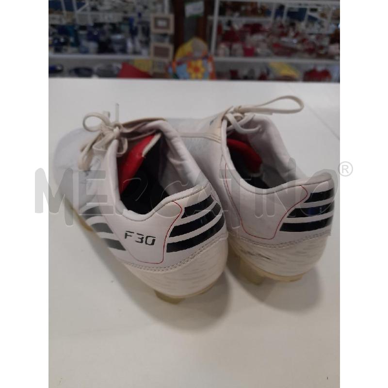 SCARPE CALCIO ADIDAS F30 BIANCHE N42 | Mercatino dell'Usato Roma rebibbia 2