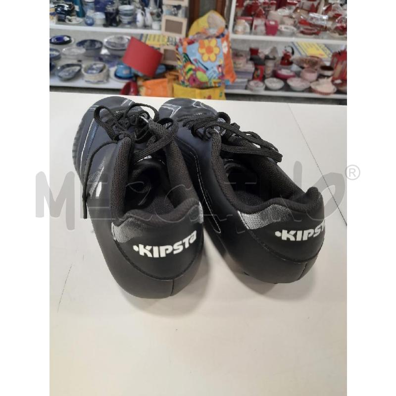 SCARPE CALCIO NERE KIPSTA N44 | Mercatino dell'Usato Roma rebibbia 2