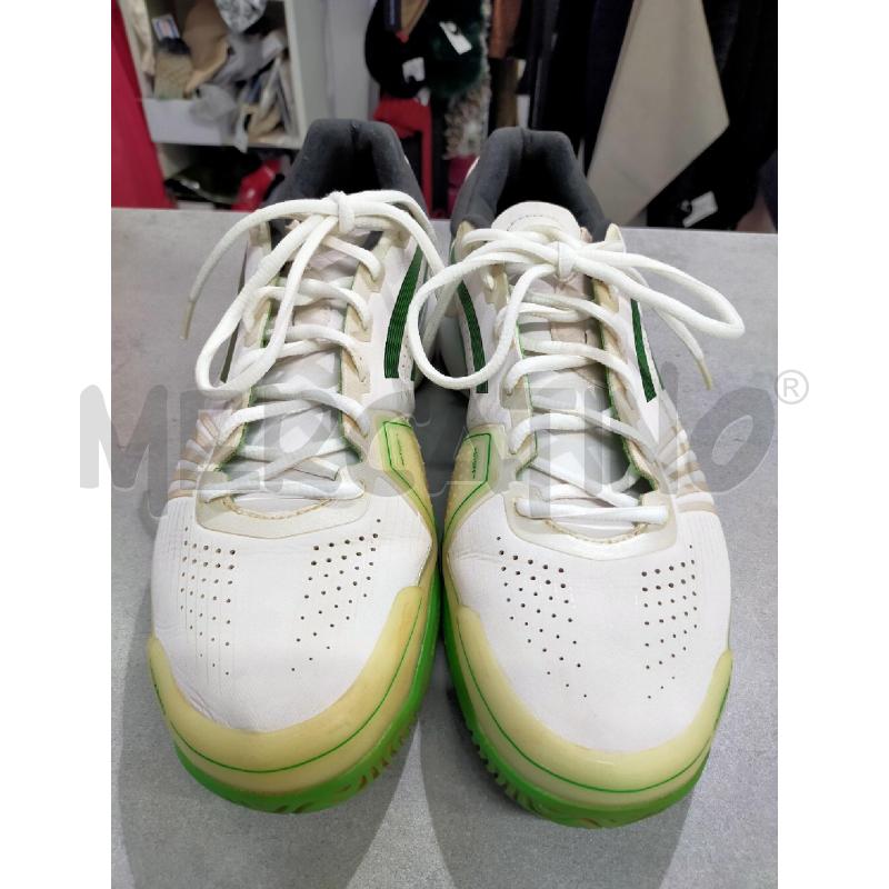 SCARPE DA PADEL/TENNIS ADIDAS ADITUFF BIANCHE/VERDI | Mercatino dell'Usato Roma rebibbia 1