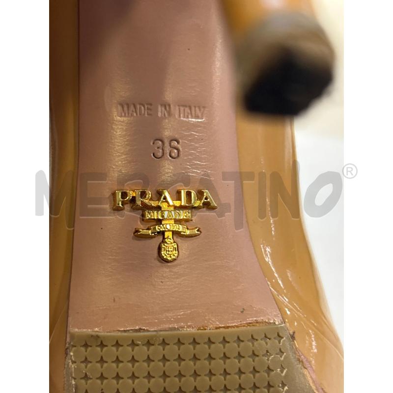 SCARPE DA RIV PRADA MILANO VERNICE BASIC NUDO TG36 | Mercatino dell'Usato Roma rebibbia 4