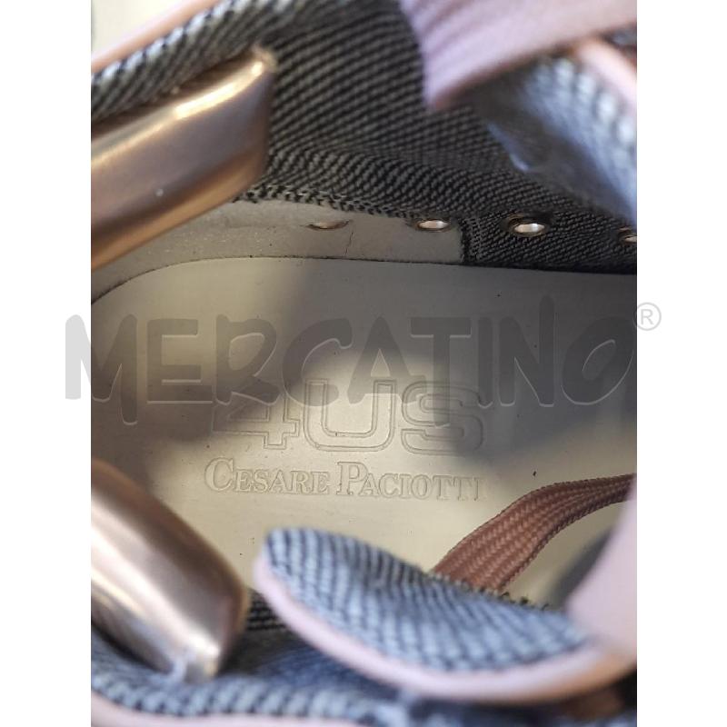 SCARPE DONNA CESARE PACIOTTI ROSA  | Mercatino dell'Usato Roma rebibbia 4