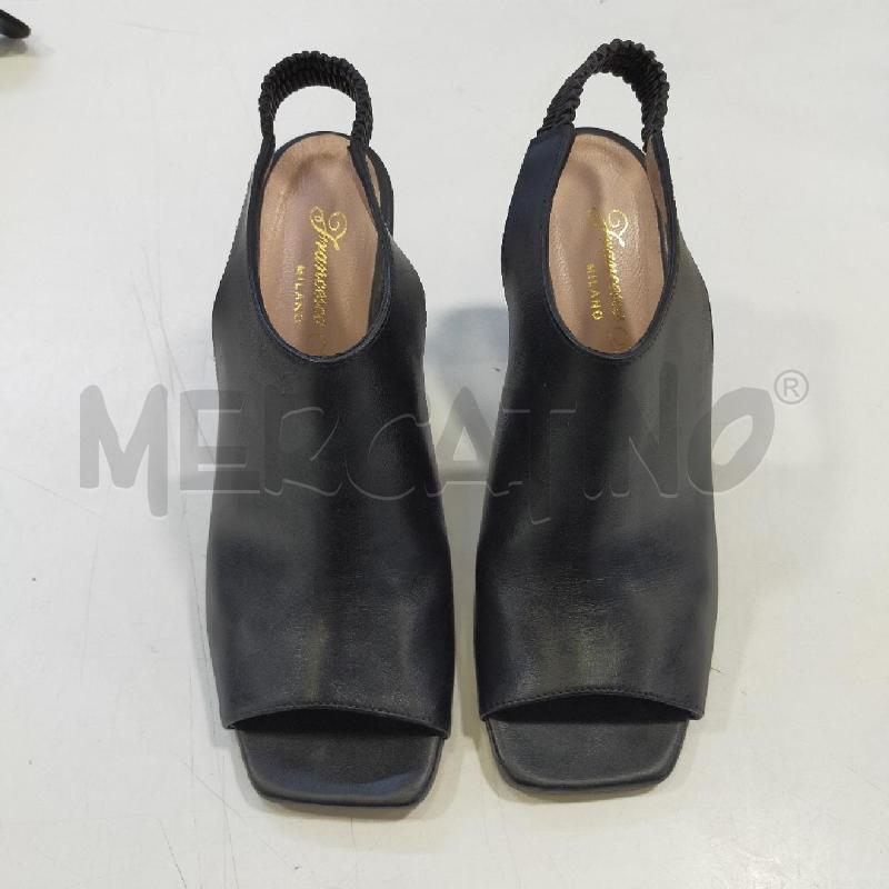 SCARPE DONNA FRANCESCA MILANO TACCO NERO  | Mercatino dell'Usato Roma rebibbia 2