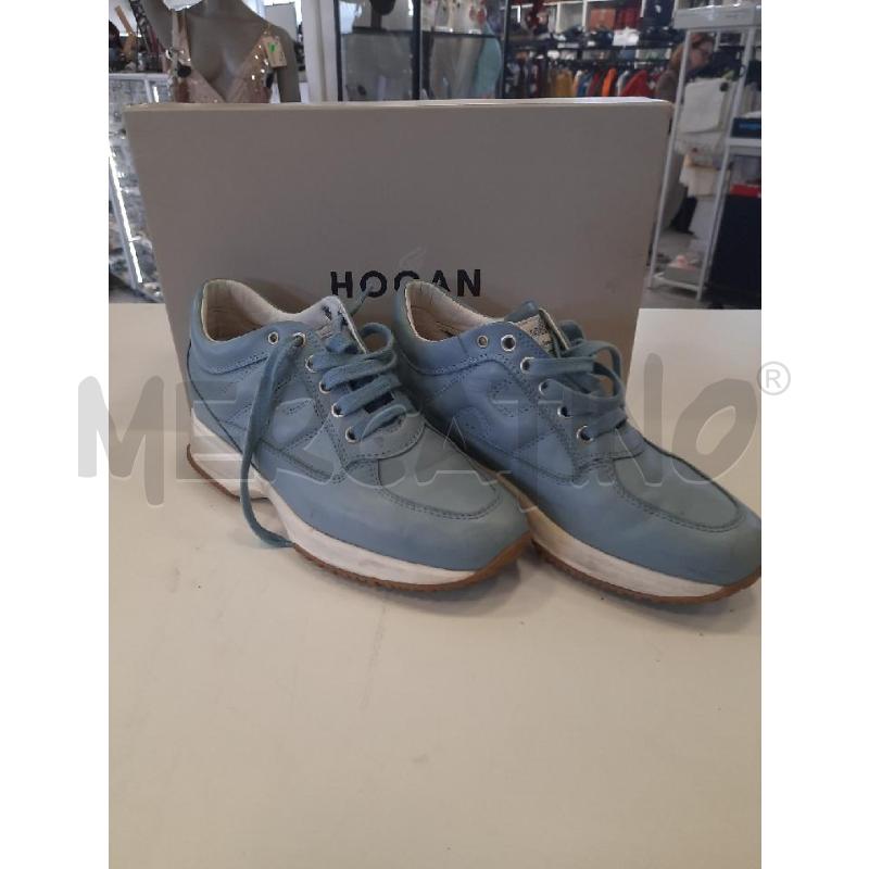 SCARPE DONNA HOGAN CELESTE  | Mercatino dell'Usato Roma rebibbia 1