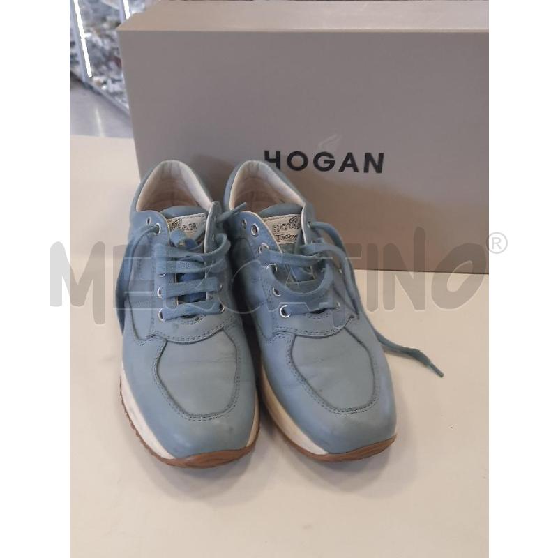 SCARPE DONNA HOGAN CELESTE  | Mercatino dell'Usato Roma rebibbia 2