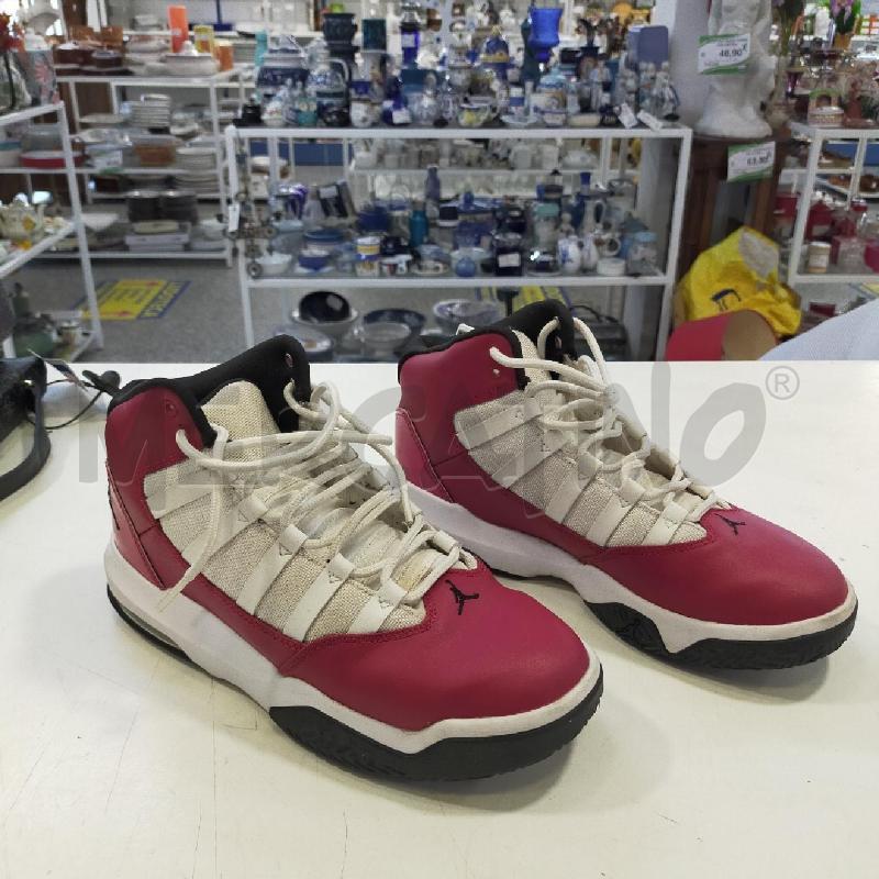 SCARPE DONNA JORDAN MAX AURA ROSSE BIANCHE  | Mercatino dell'Usato Roma rebibbia 1