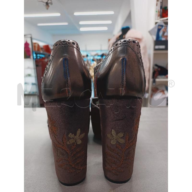 SCARPE DONNA LORENZO MARI VERA PELLE TACCO ALTO 2NAPPE | Mercatino dell'Usato Roma rebibbia 3