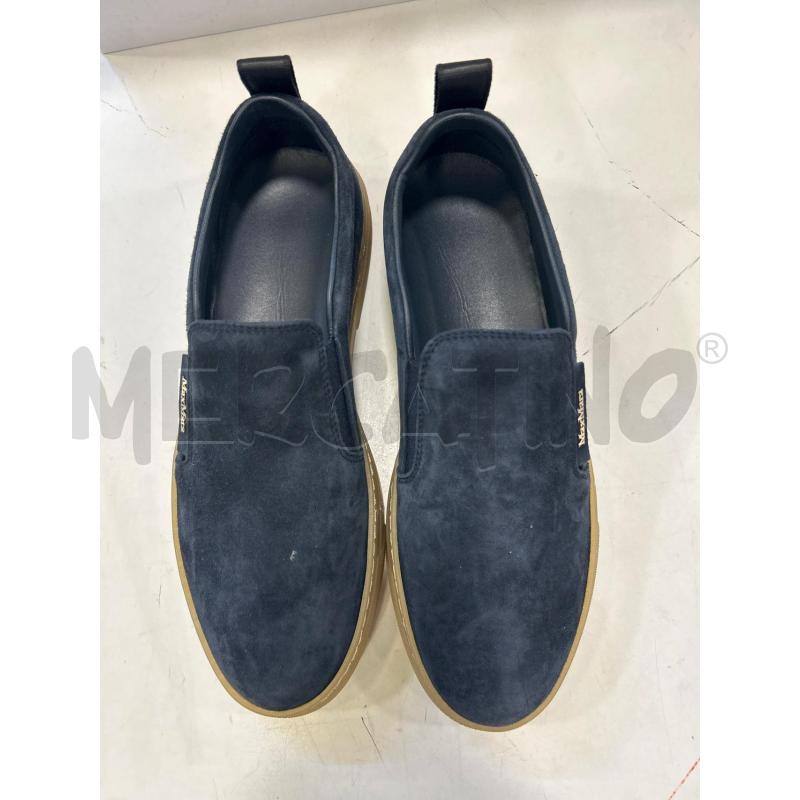SCARPE DONNA MAXMARA BLU SCURO NUOVE  | Mercatino dell'Usato Roma rebibbia 2