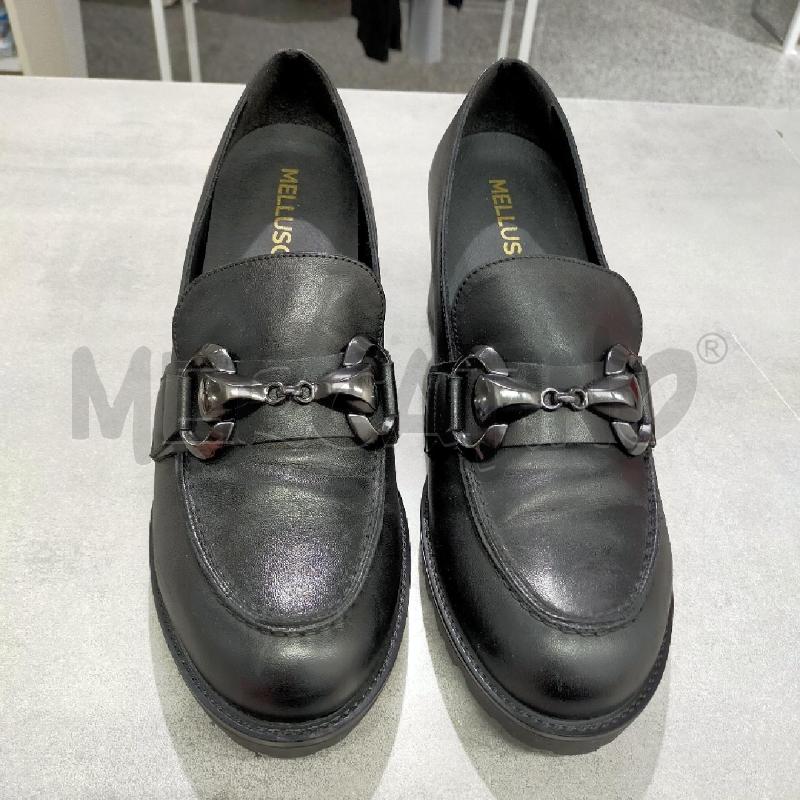 SCARPE DONNA MELLUSO NERE VERA PELLE NUOVE | Mercatino dell'Usato Roma rebibbia 1