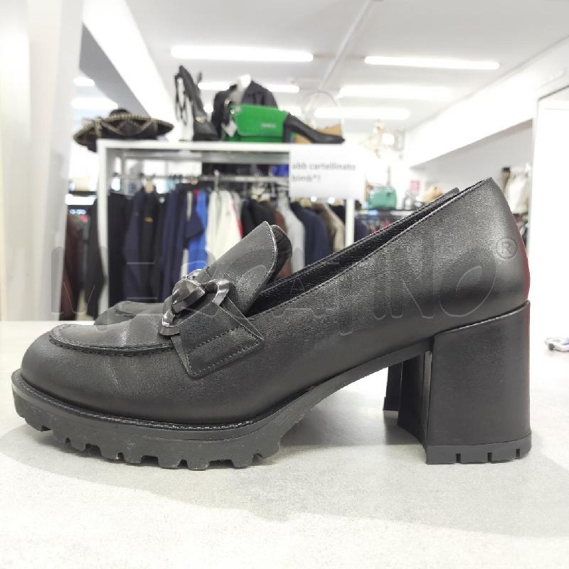 SCARPE DONNA MELLUSO NERE VERA PELLE NUOVE | Mercatino dell'Usato Roma rebibbia 3