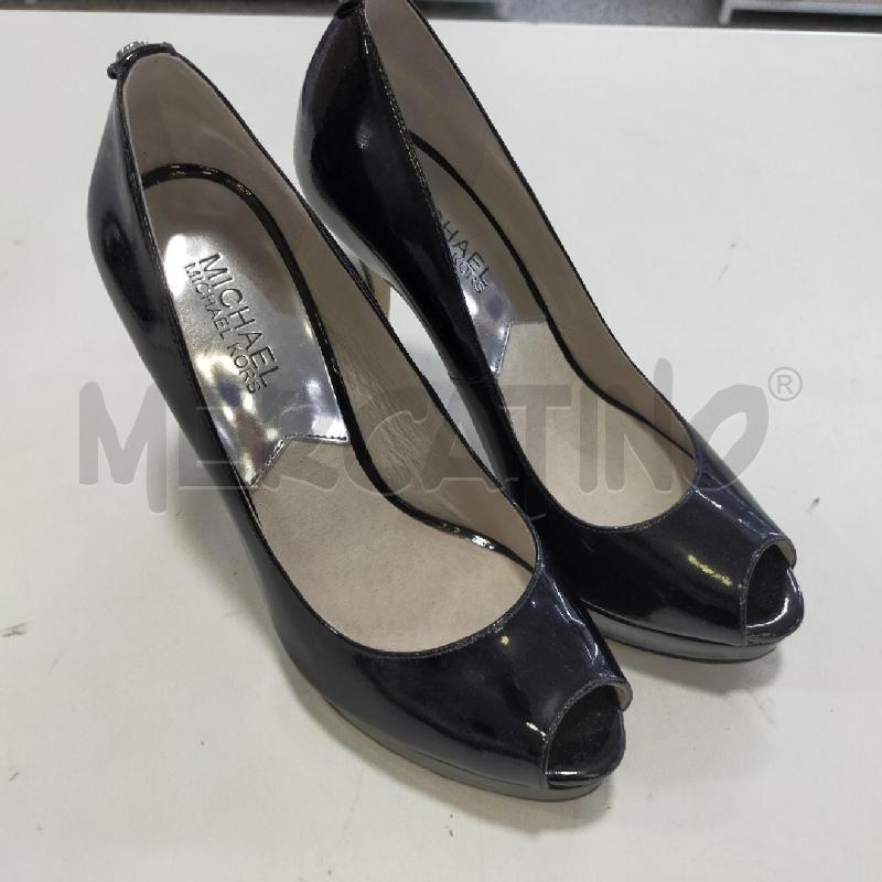SCARPE DONNA MICHAEL KORS NERO LUCIDE | Mercatino dell'Usato Roma rebibbia 1