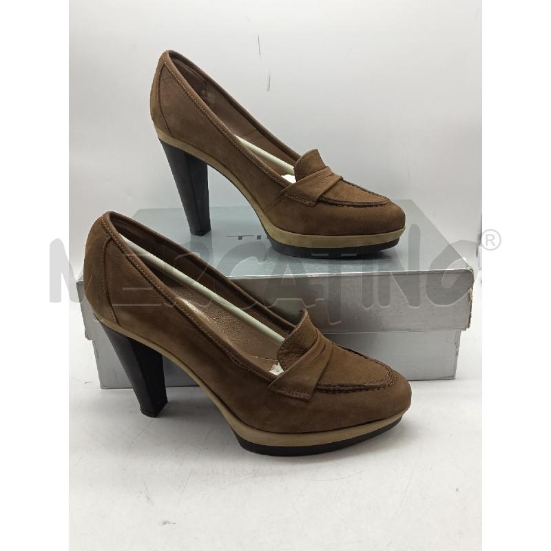 SCARPE DONNA NABOUCK MARRONE TIFFI | Mercatino dell'Usato Roma rebibbia 2