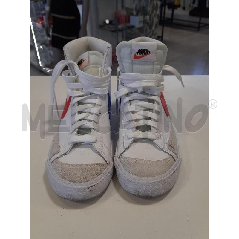 SCARPE DONNA NIKE BIANCHE NIKE ROSSO BLU | Mercatino dell'Usato Roma rebibbia 1