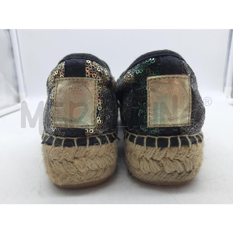 SCARPE DONNA REPLAY T ESPADRILLAS PAILLETTES DORATE/VERDI | Mercatino dell'Usato Roma rebibbia 2