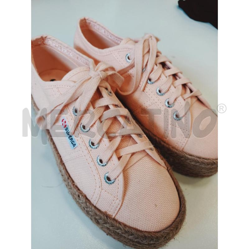 SCARPE DONNA SUPERGA COLOR SALMONE  | Mercatino dell'Usato Roma rebibbia 3