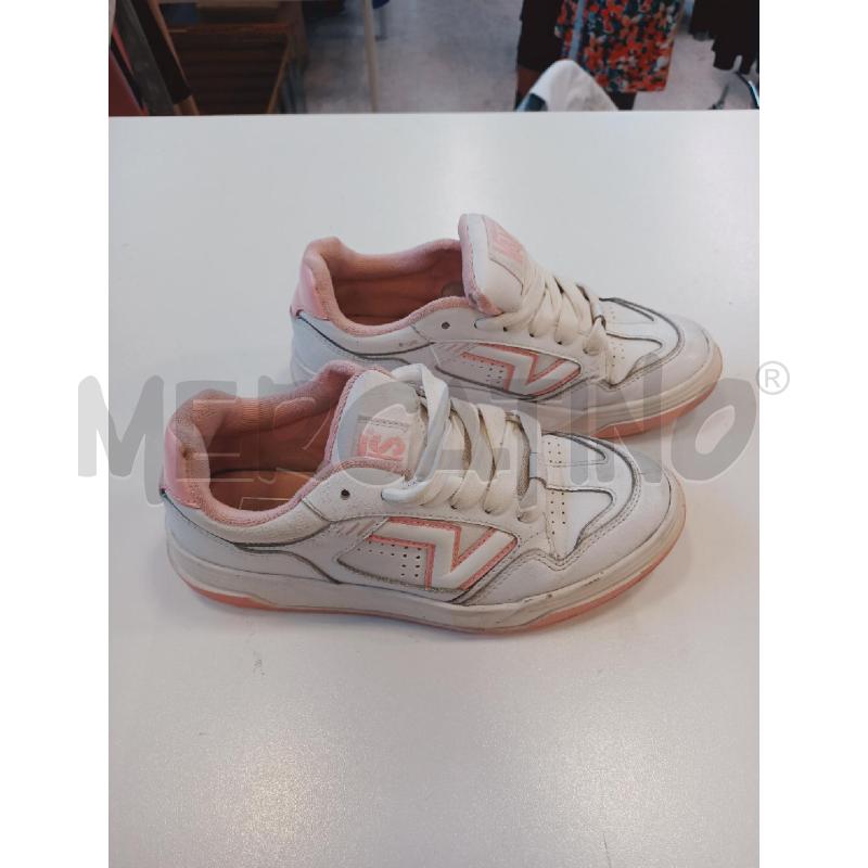 SCARPE DONNA VANS BIANCHE ROSA | Mercatino dell'Usato Roma rebibbia 1
