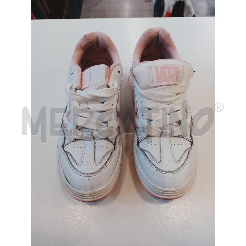 SCARPE DONNA VANS BIANCHE ROSA | Mercatino dell'Usato Roma rebibbia 2