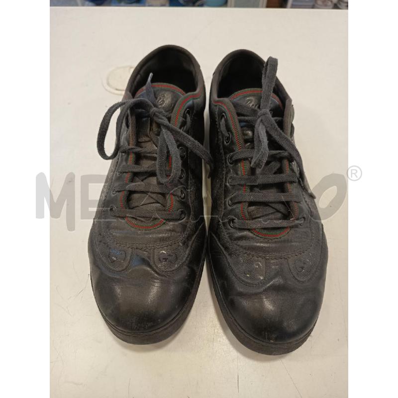 SCARPE UOMO GUCCI SNEAKERS MONOGRAM NERE | Mercatino dell'Usato Roma rebibbia 1